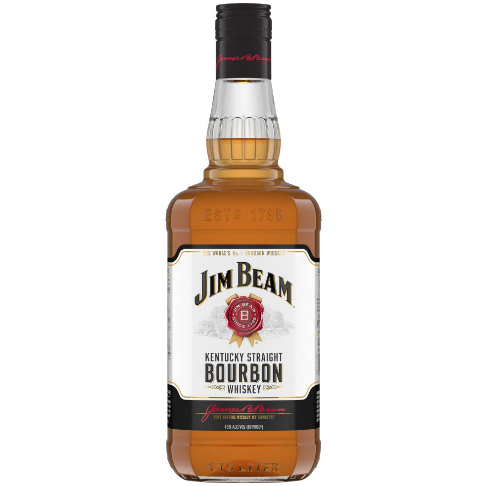 Jim Beam Kentucky Straight Bourbon Whiskey 1.75L