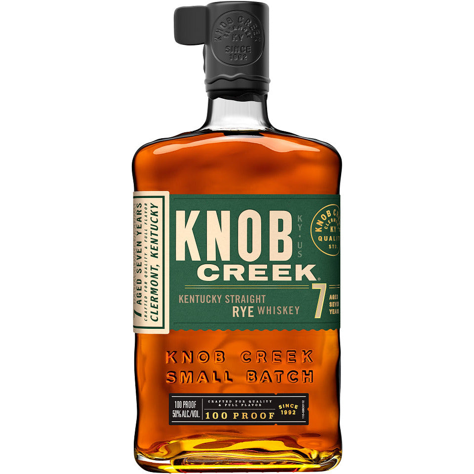 Knob Creek 7 Year Old Kentucky Straight Rye Whiskey 750 ml