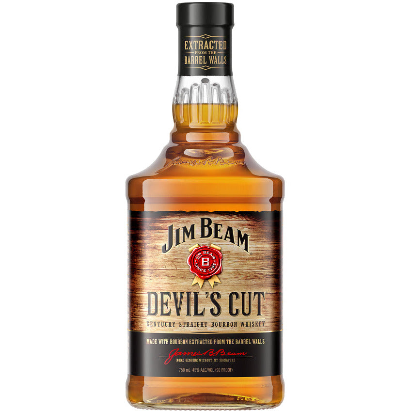 Jim Beam Devil's Cut Kentucky Straight Bourbon Whiskey 750 ml