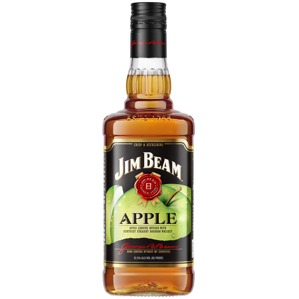 Jim Beam Apple Liqueur with Kentucky Straight Bourbon Whiskey 750 ml