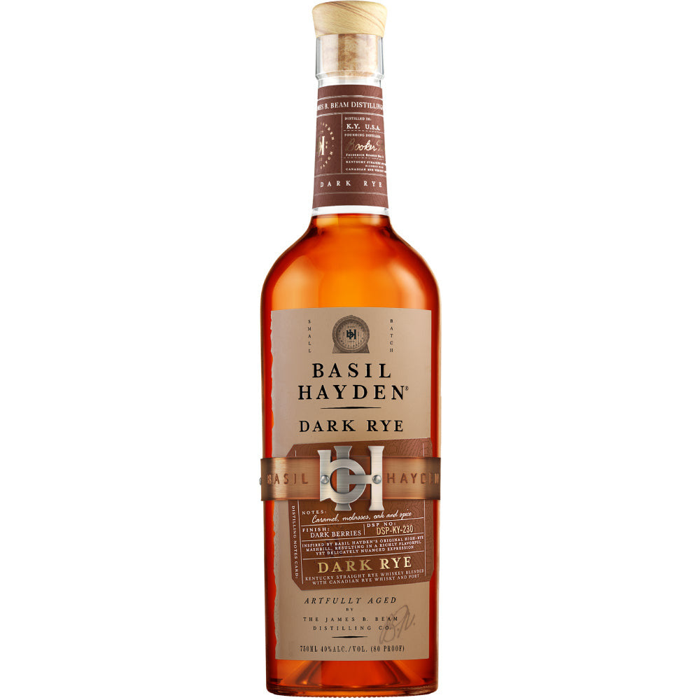 Basil Hayden Dark Rye Kentucky Blended Whiskey 750 ml