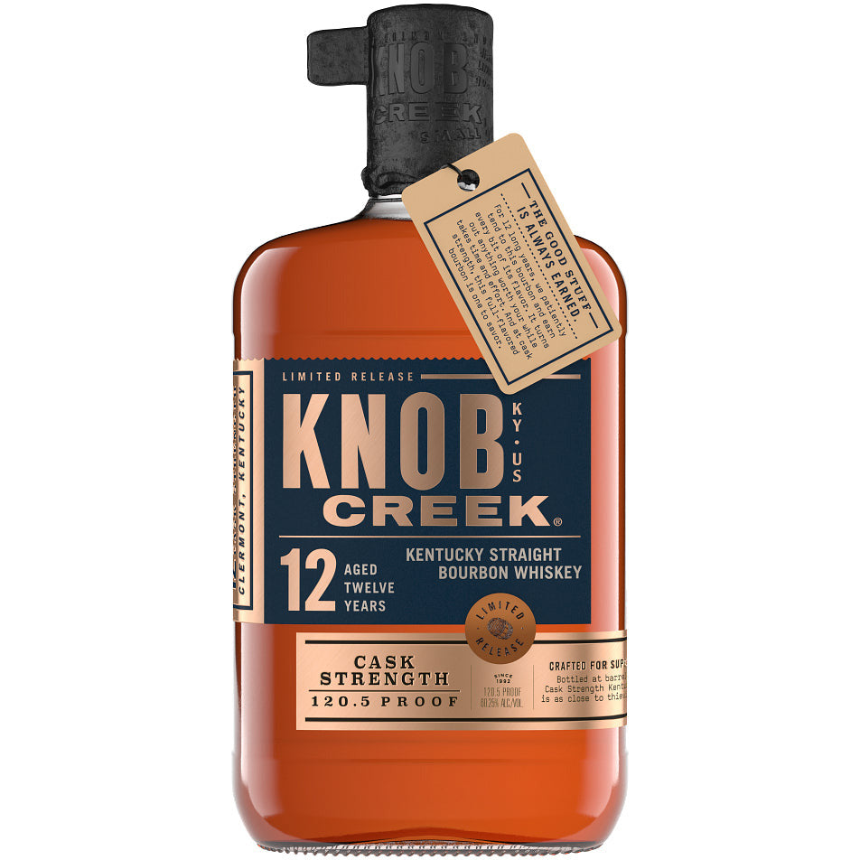 Knob Creek Limited Edition 12 Year Old Cask Strength 120 Proof Kentucky Straight Bourbon Whiskey 750 ml