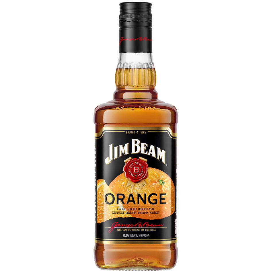 Jim Beam Orange Liqueur with Kentucky Straight Bourbon Whiskey 750 ml