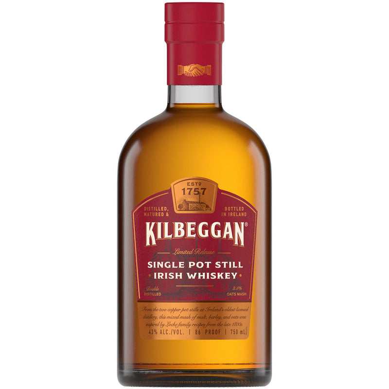 Kilbeggan Limited Release Single Pot Still Irish Whiskey 750 ml