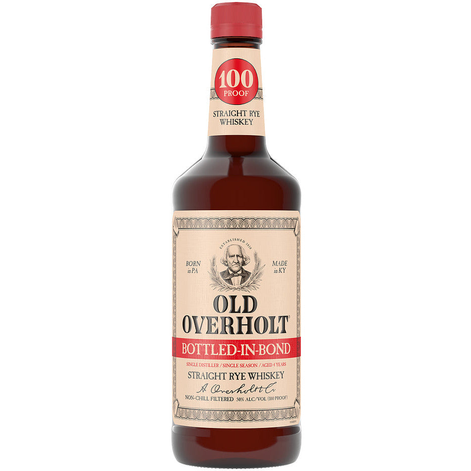 Old Overholt Bonded 100 Proof Straight Rye Whiskey 750 ml