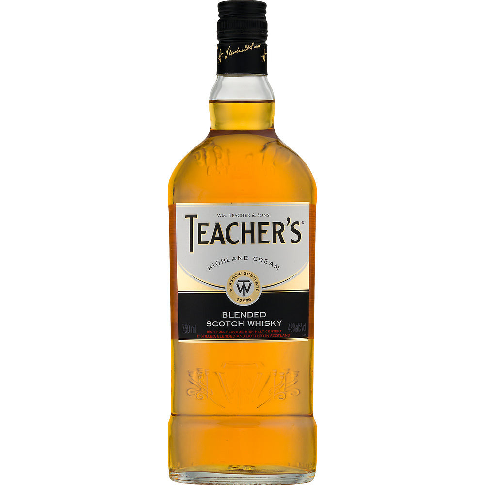 Teacher's Highland Cream Blended Scotch Whisky 750 ml