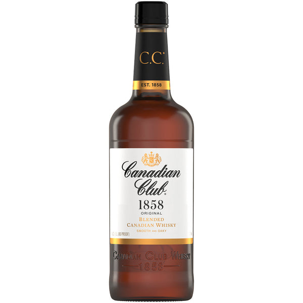 Canadian Club 1858 Original Blended Canadian Whisky 750 ml