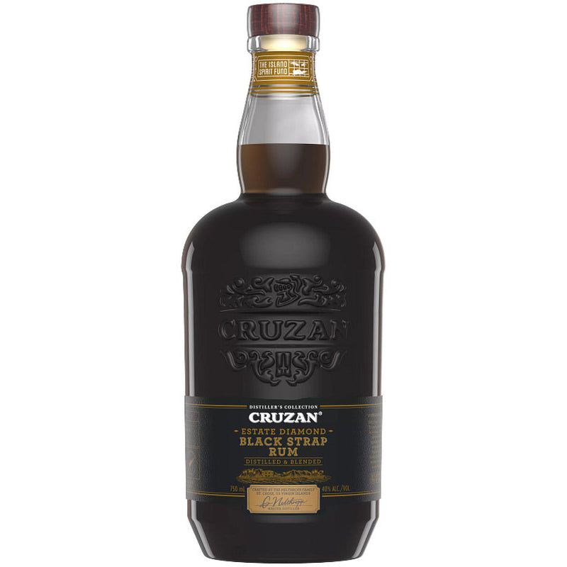 Cruzan Estate Diamond Black Strap Rum 750 ml