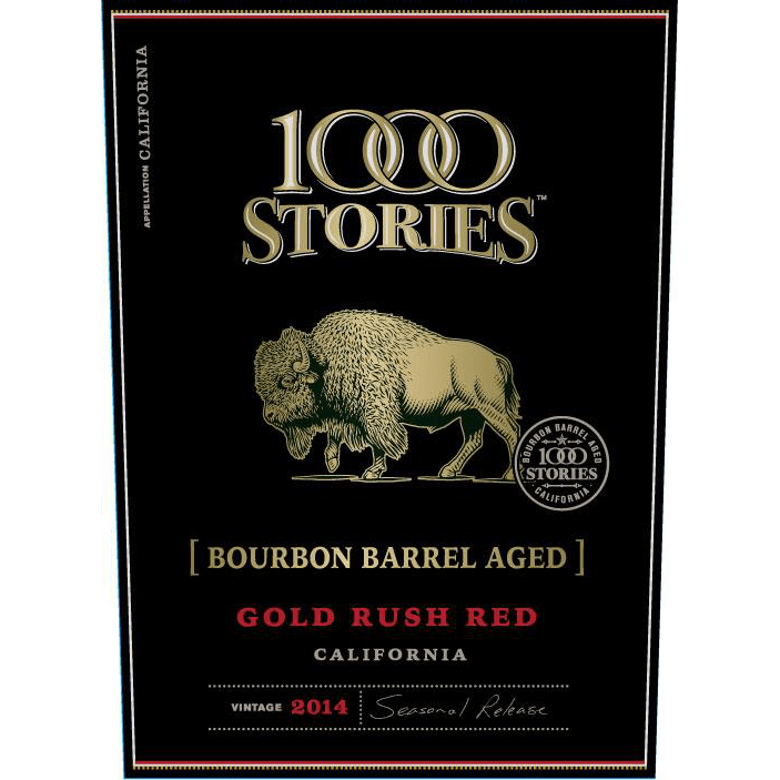 1000 Stories California Gold Rush Bourbon Barrel Aged Red Blend 750ml