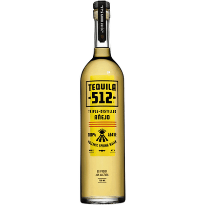Tequila 512 Anejo - Available at Wooden Cork