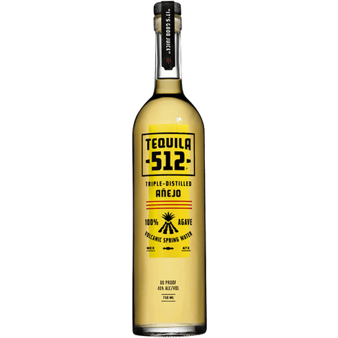 Tequila 512 Anejo - Available at Wooden Cork