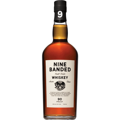 Nine Banded Small Batch Whiskey - Available at Wooden Cork