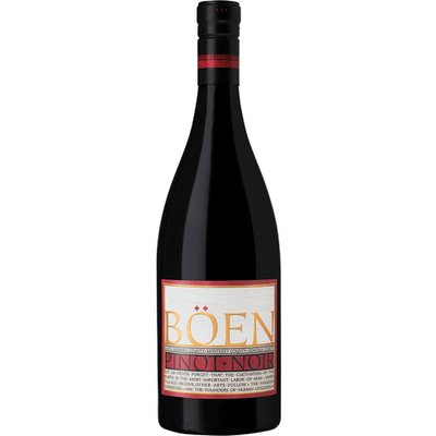 Boen Pinot Noir California - Available at Wooden Cork