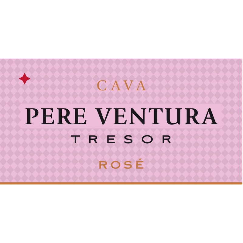 Pere Ventura Tresor Cava Brut Rose 750ml - Available at Wooden Cork