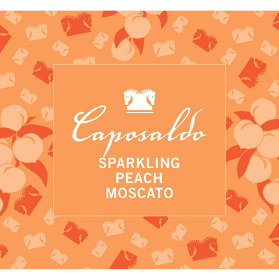 Caposaldo Italy Sparkling Peach Moscato 750ml - Available at Wooden Cork