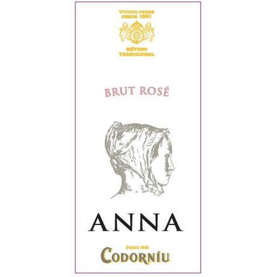 Codorniu Anna Cava Brut Rose 750ml - Available at Wooden Cork