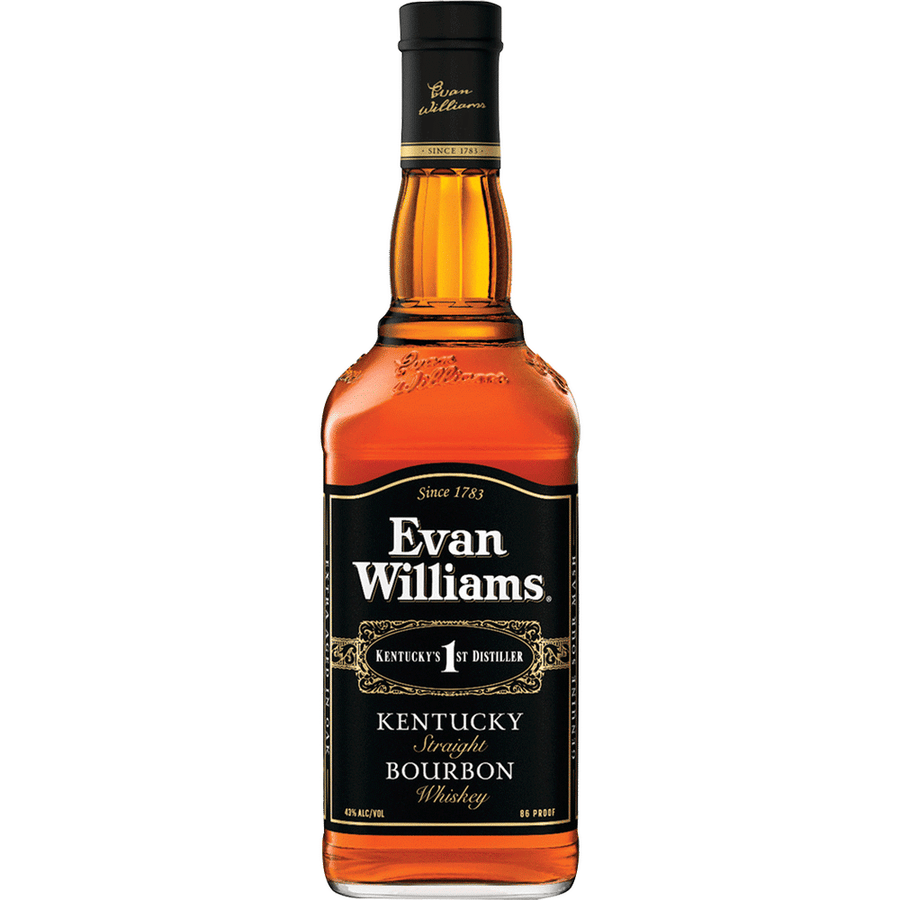 Evan Williams Bourbon Whiskey - Available at Wooden Cork