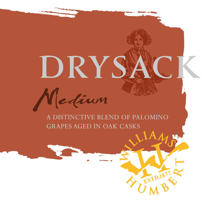 Williams & Humbert Dry Sack Sherry Medium Dry Sherry 750ml - Available at Wooden Cork