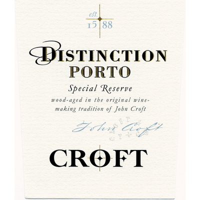 Croft Distinction Port 750ml - Available at Wooden Cork