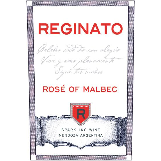 Reginato Mendoza Sparkling Rose of Malbec 750ml - Available at Wooden Cork