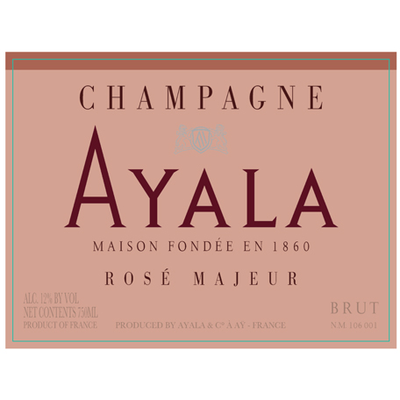 Ayala Rose Majeur Champagne Rose Sparkling 750ml - Available at Wooden Cork