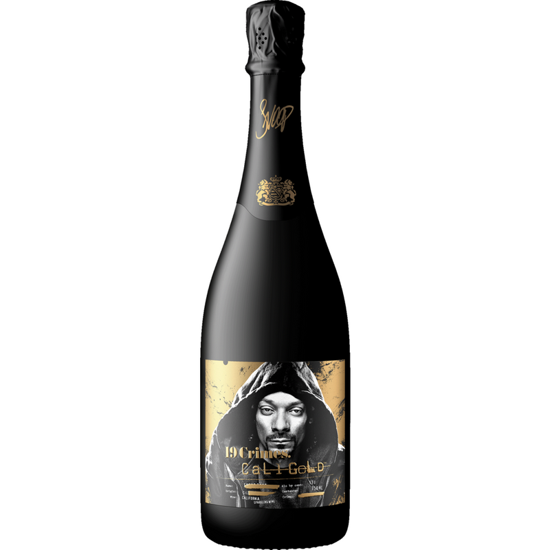 19 Crimes Snoop Cali Gold Sparkling Wine - Available at Wooden Cork