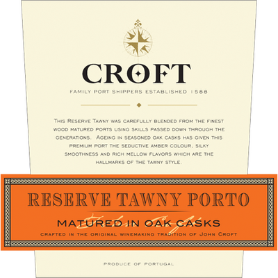 Croft Reserve Tawny Port 750ml - Available at Wooden Cork