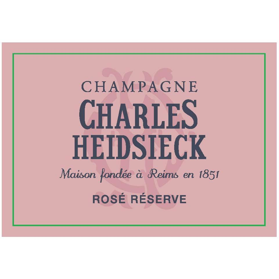 Charles Heidsieck Champagne Brut Rose Reserve Champagne Blend 750ml - Available at Wooden Cork