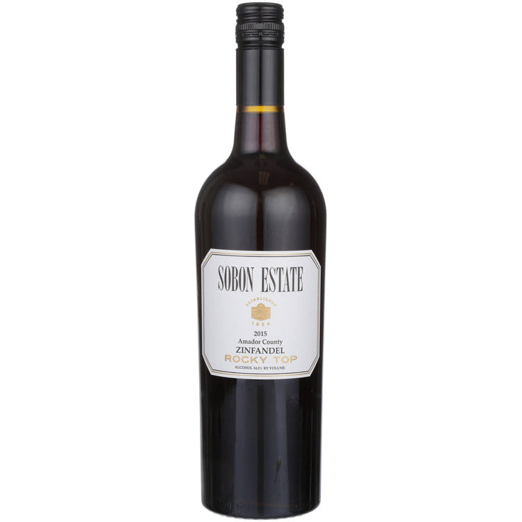 Sobon Estate Zinfandel Rocky Top Rocky Top Vineyard Amador County - Available at Wooden Cork