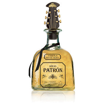 Patron x John Varvatos Anejo Tequila with Limited Edition Bottle Stopper