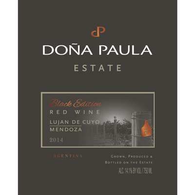 Dona Paula Estate Lujan De Cuyo Black Label Red Blend 750ml - Available at Wooden Cork