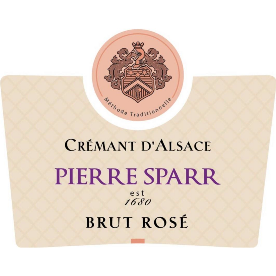 Pierre Sparr Cremant d'Alsace Brut Rose Pinot Noir 750ml - Available at Wooden Cork