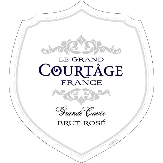 Le Grand Courtage Grande Cuvee France Brut Rose 750ml - Available at Wooden Cork
