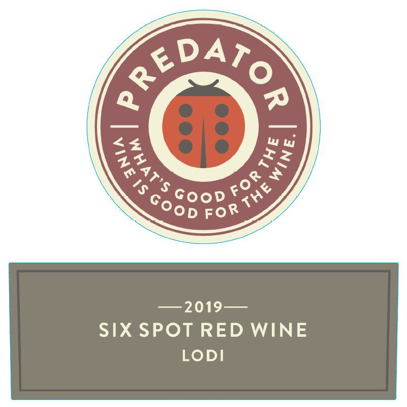 Predator Six Spot Lodi Red Blend 750ml - Available at Wooden Cork