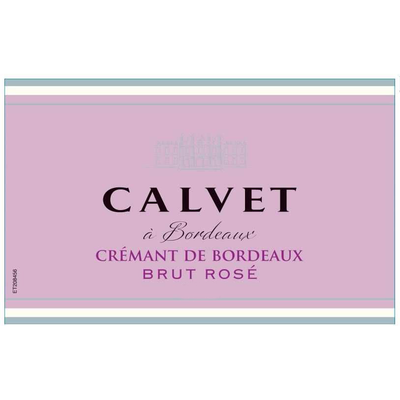 Calvet Cremant De Bordeaux Brut Rose 750ml - Available at Wooden Cork