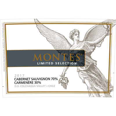 Montes Limited Colchagua Valley Apalta Vineyard Cabernet-Carmenere 750ml - Available at Wooden Cork