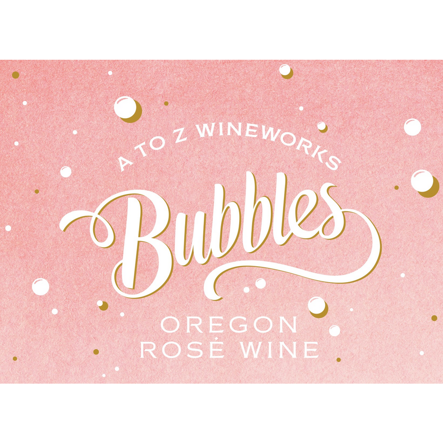 A To Z Wineworks Oregon Bubbles Sparkling Rose 750ml - Available at Wooden Cork