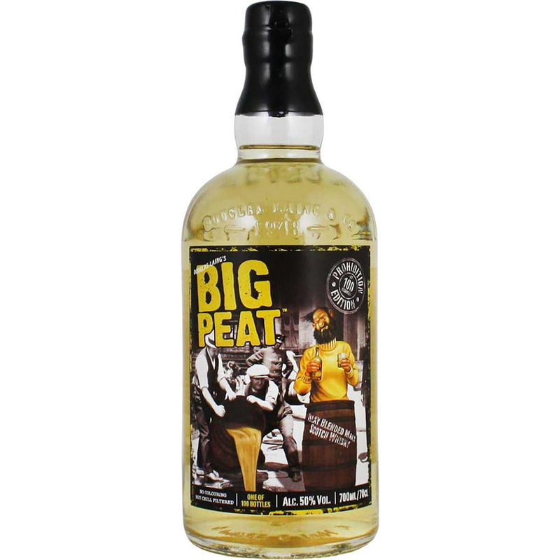 Douglas Laing Big Peat Cask Strength Prohibition Edition Scotch Whisky - Available at Wooden Cork