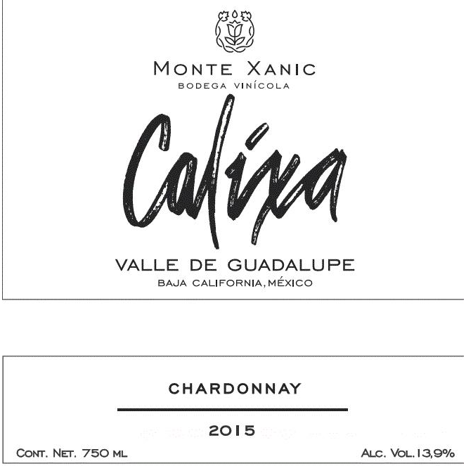 Monte Xanic Calixa Valle De Guadalupe Chardonnay 750ml - Available at Wooden Cork
