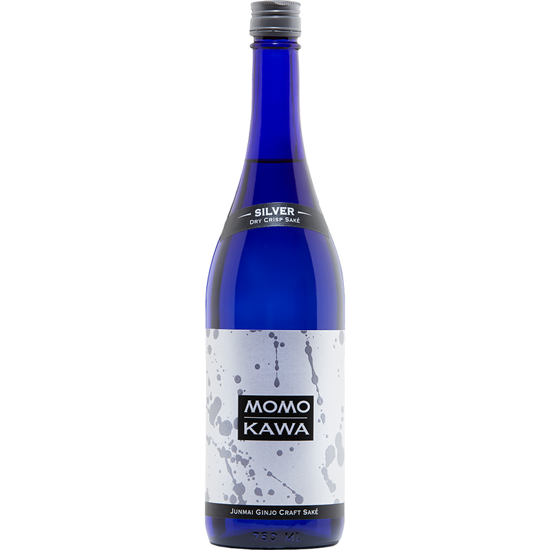 Momokawa Silver Junmai Ginjo Sake 750ml - Available at Wooden Cork