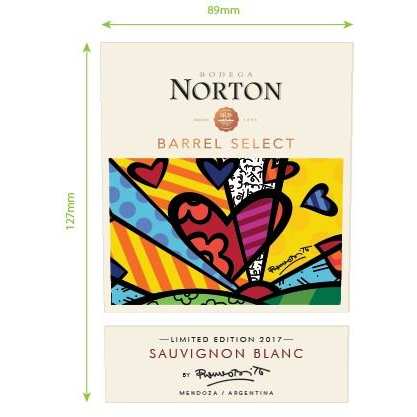 Bodega Norton Britto Mendoza Sauvignon Blanc 750ml - Available at Wooden Cork