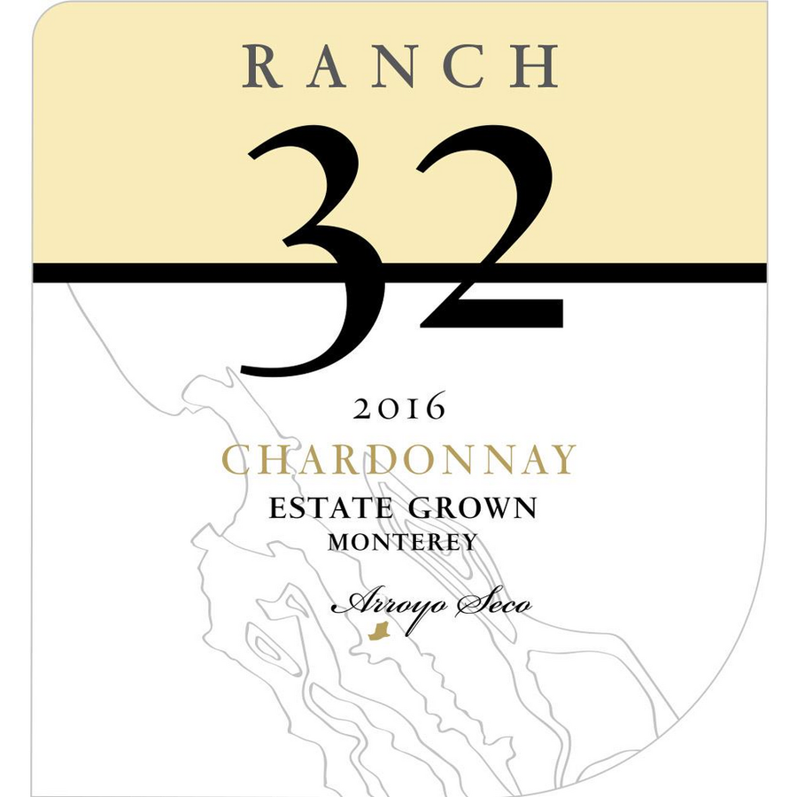 Ranch 32 AVA Arroyo Seco Chardonnay 750ml - Available at Wooden Cork