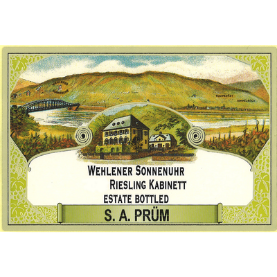 S.A. Prum Wehlener Sonnenuhr Mosel Kabinett Riesling 750ml - Available at Wooden Cork