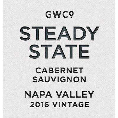 Steady State Napa Valley Cabernet Sauvignon 750ml - Available at Wooden Cork