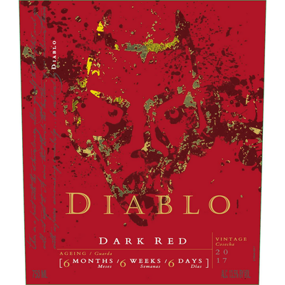 Diablo Maule Valley Dark Red Blend 750ml - Available at Wooden Cork