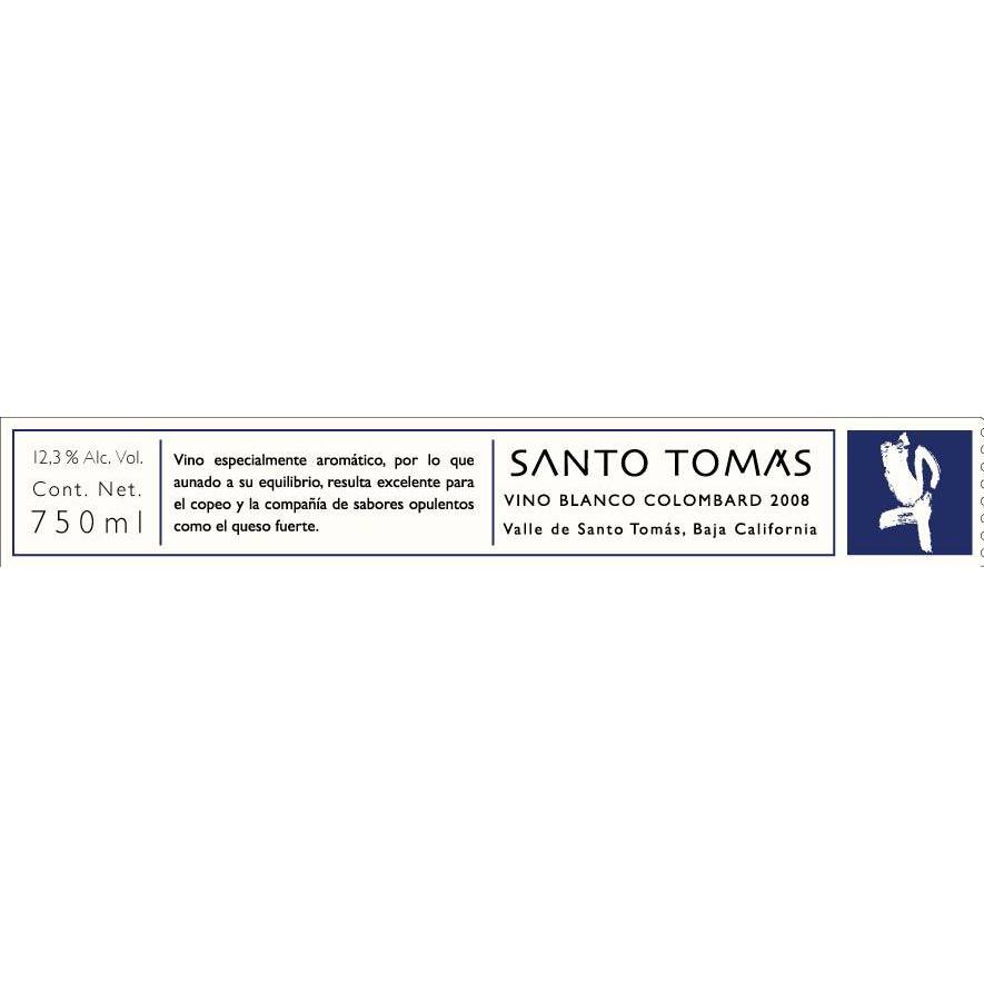 Santo Tomas Vino Blanco Ensenada Colombard 750ml - Available at Wooden Cork