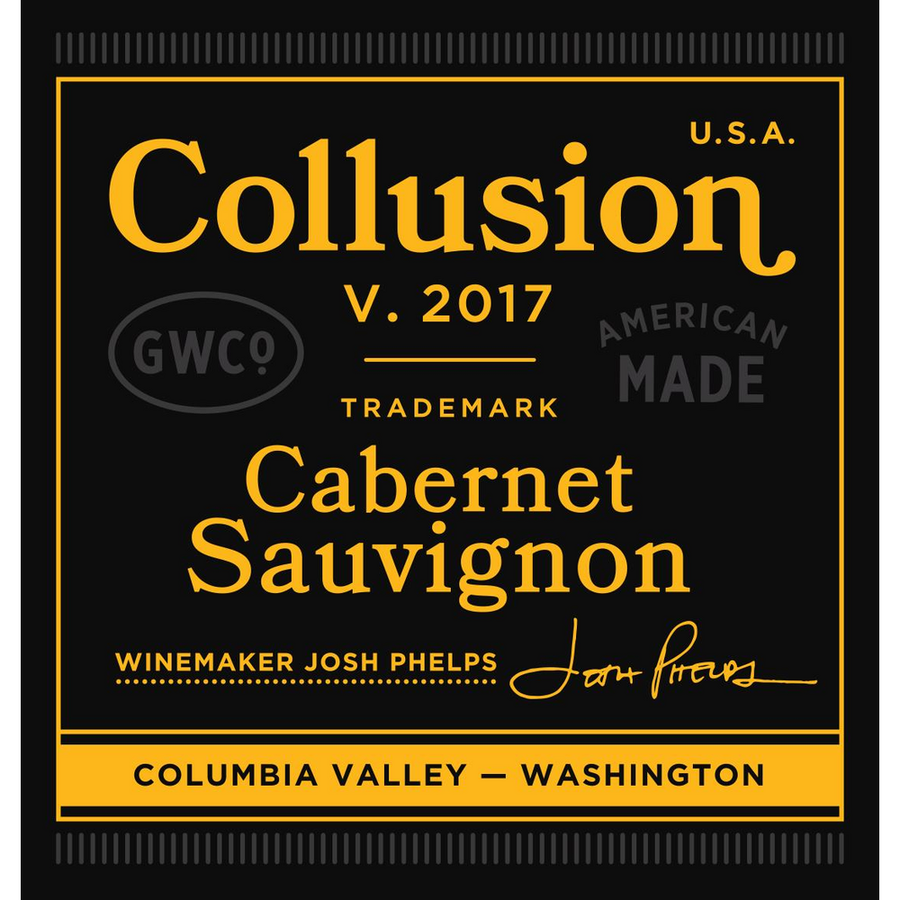 Collusion Columbia Valley Cabernet Sauvignon 750ml - Available at Wooden Cork