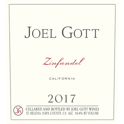 Joel Gott California Zinfandel 750ml - Available at Wooden Cork