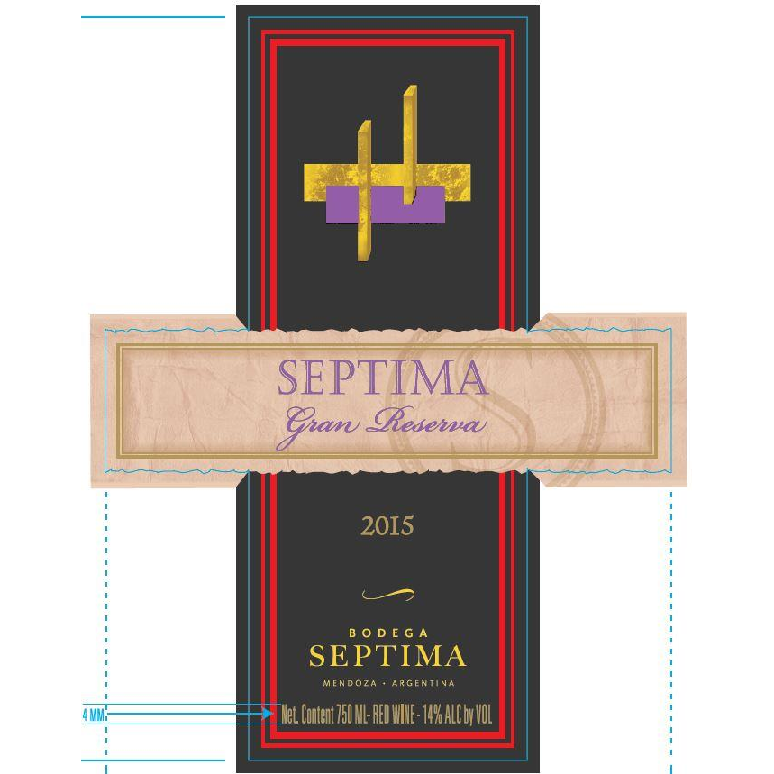 Septima Mendoza Gran Reserva Red Blend 750ml - Available at Wooden Cork
