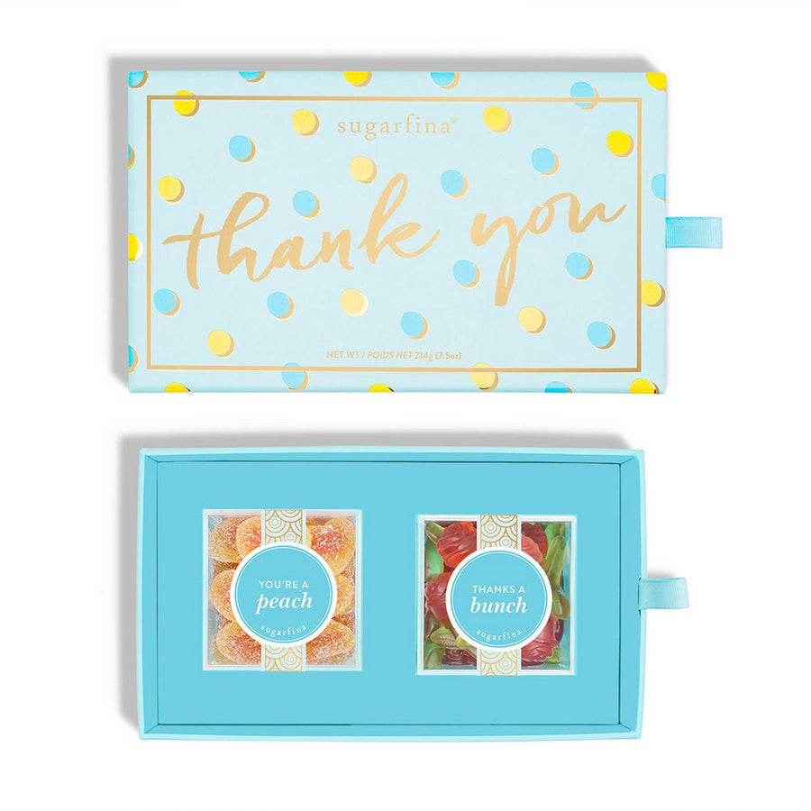 Sugarfina Thank You - 2pc Candy Bento Box® - Available at Wooden Cork